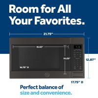 Ge Appliances GCST16S1WTS Ge? 1.6 Cu. Ft. Countertop Microwave Oven - Image 8