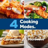 Ge Appliances GCST10A1WSS Ge? 1.0 Cu. Ft. Capacity Countertop Convection Microwave Oven With Air Fry - Image 10