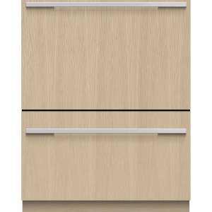 Fisher & Paykel DD24DTX6HI1 Integrated Double Dishdrawer™ Dishwasher, Tall, Sanitise
