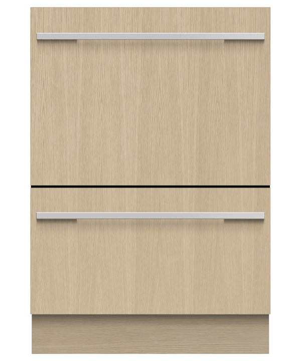 Fisher & Paykel DD24DTX6HI1 Integrated Double Dishdrawer™ Dishwasher, Tall, Sanitise
