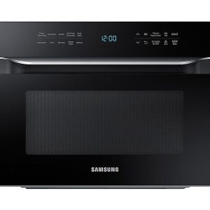 Samsung MC12J8035CT 1.2 Cu. Ft. Powergrill Duo™ Countertop Microwave With Power Convection And Built-In Application In Black