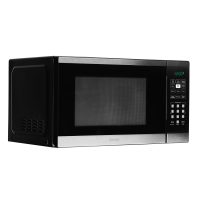 Danby DBMW1126BBS Danby 1.1 Cu. Ft. Countertop Microwave In Black And Stainless Steel - Image 2