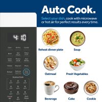 Ge Appliances GCST10A1WSS Ge? 1.0 Cu. Ft. Capacity Countertop Convection Microwave Oven With Air Fry - Image 12