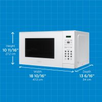 Danby DBMW0921BWW Danby 0.9 Cu. Ft. Countertop Microwave In White - Image 6