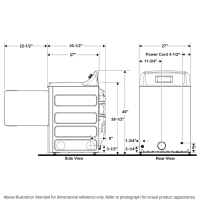 Ge Appliances VTD52GASRWB Ge? 7.4 Cu. Ft. Capacity Aluminized Alloy Drum Commercial Gas Dryer With Sensor Dry - Image 11