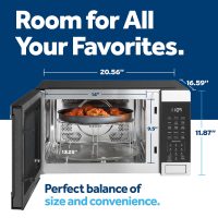 Ge Appliances GCST10A1WSS Ge? 1.0 Cu. Ft. Capacity Countertop Convection Microwave Oven With Air Fry - Image 9