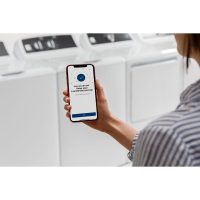 Ge Appliances VTD52EASRWB Ge? 7.4 Cu. Ft. Capacity Aluminized Alloy Drum Commercial Electric Dryer With Sensor Dry - Image 8