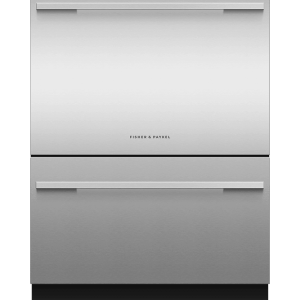 Fisher & Paykel DD24DHTI9N Integrated Double Dishdrawer Dishwasher, Tall, Sanitize