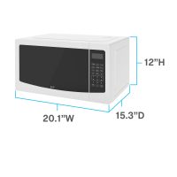 Avanti MT115V3S Avanti Microwave Oven, 1.1 Cu. Ft. Capacity - Stainless Steel / 1.1 Cu. Ft. - Image 5