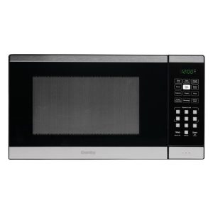 Danby DBMW0925BBS Danby 0.9 Cu. Ft. Countertop Microwave In Black And Stainless Steel
