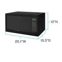 Avanti MT115V3S Avanti Microwave Oven, 1.1 Cu. Ft. Capacity - Stainless Steel / 1.1 Cu. Ft. - Image 19