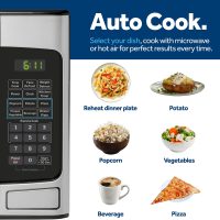 Ge Appliances GCST11X1WSS Ge? 1.1 Cu. Ft. Capacity Countertop Microwave Oven - Image 7