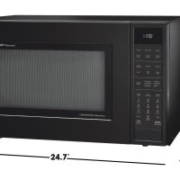 Sharp SMC1585KB Sharp 1.5 Cu. Ft. 900W Black Convection Countertop Microwave Oven - Image 8