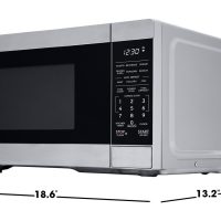 Sharp SMC0962KS Sharp 0.9 Cu. Ft. 900W Stainless Steel Countertop Microwave Oven - Image 7