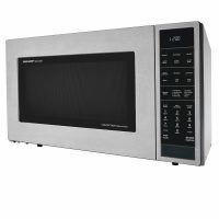 Sharp SMC1585BS 1.5 Cu. Ft. 900W Sharp Stainless Steel Carousel Convection + Microwave Oven - Image 5