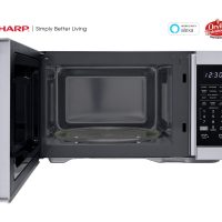 Sharp SMC1169KS Sharp 1.1 Cu. Ft. 1000W Smart Stainless Steel Countertop Microwave Oven - Image 5