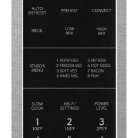 Sharp SMC1585KS Sharp 1.5 Cu. Ft. 900W Stainless Steel Convection Countertop Microwave Oven - Image 5