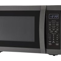 Sharp SMC1452KH Sharp 1.4 Cu. Ft. 1100W Black Stainless Steel Countertop Microwave Oven - Image 2