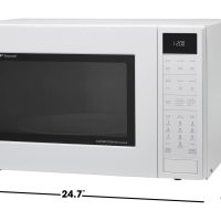 Sharp SMC1585KW Sharp 1.5 Cu. Ft. 900W White Convection Countertop Microwave Oven - Image 8