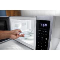Whirlpool WMCS3018RW 0.7 Cu. Ft. White Countertop Microwave With Steam Clean - 700 Watt - Image 11
