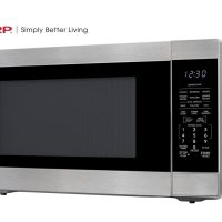 Sharp SMC2266KS Sharp 2.2 Cu. Ft. 1200W Stainless Steel Countertop Microwave Oven With Inverter Technology - Image 3