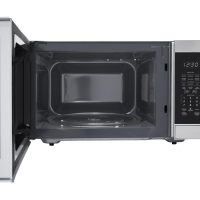 Sharp SMC1662KS Sharp 1.6 Cu. Ft. 1100W Stainless Steel Countertop Microwave Oven - Image 4