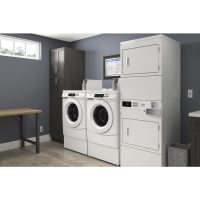 Whirlpool CESP2958JQ Commercial Electric Stack Dryer With Factory-Installed Coin Drop And Coin Box - Image 3