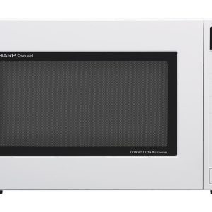 Sharp SMC1585KW Sharp 1.5 Cu. Ft. 900W White Convection Countertop Microwave Oven