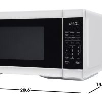 Sharp SMC1161KW Sharp 1.1 Cu. Ft. 1000W White Countertop Microwave Oven - Image 7