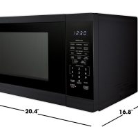 Sharp SMC1461KB Sharp 1.4 Cu. Ft. 1100W Black Countertop Microwave Oven - Image 7