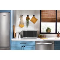 Whirlpool WMCS3019RS 0.9 Cu. Ft. Stainless Steel Countertop Microwave With Steam Clean - 900 Watt - Image 3