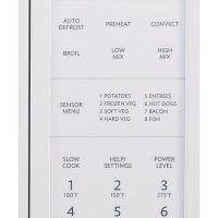 Sharp SMC1585KW Sharp 1.5 Cu. Ft. 900W White Convection Countertop Microwave Oven - Image 5