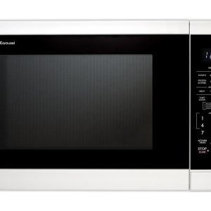 Sharp SMC1461KW Sharp 1.4 Cu. Ft. 1100W White Countertop Microwave Oven