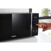 Whirlpool WMCS3018RB 0.7 Cu. Ft. Black Countertop Microwave With Steam Clean - 700 Watt - Image 20
