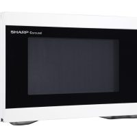 Sharp SMC1161KW Sharp 1.1 Cu. Ft. 1000W White Countertop Microwave Oven - Image 3