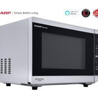 Sharp SMC1469KS Sharp 1.4 Cu. Ft. 1100W Smart Stainless Steel Microwave Oven With Inverter Technology - Image 5