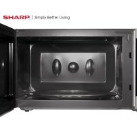 Sharp SMC2266KS Sharp 2.2 Cu. Ft. 1200W Stainless Steel Countertop Microwave Oven With Inverter Technology - Image 5