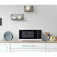 Sharp SMC1161KW Sharp 1.1 Cu. Ft. 1000W White Countertop Microwave Oven - Image 6