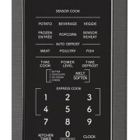 Sharp SMC1452KH Sharp 1.4 Cu. Ft. 1100W Black Stainless Steel Countertop Microwave Oven - Image 5