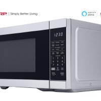Sharp SMC1169KS Sharp 1.1 Cu. Ft. 1000W Smart Stainless Steel Countertop Microwave Oven - Image 3