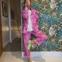 Amara Organic Cotton Pajama Trouser Set - Image 9