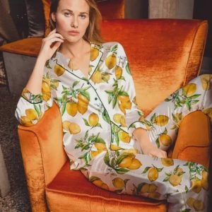 Silky Satin Pajama Set by Averie