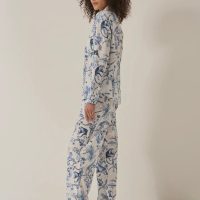 Amara Organic Cotton Pajama Trouser Set - Image 35