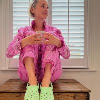Amara Organic Cotton Pajama Trouser Set - Image 10