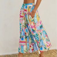 Long Summer Crop Top & Midi Skirt Set - Image 4