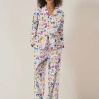 Amara Organic Cotton Pajama Trouser Set - Image 31