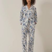 Amara Organic Cotton Pajama Trouser Set - Image 33
