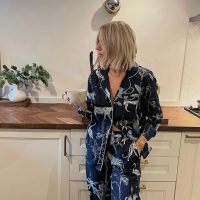 Amara Organic Cotton Pajama Trouser Set - Image 6