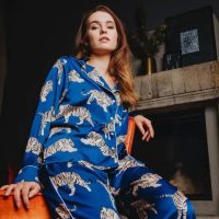 Silky Satin Pajama Set by Averie - Image 22