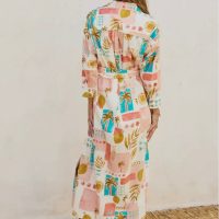 Moroccan Spring Buckled Belt
Shirt Dress - Image 4